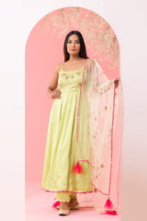 Apple green suit set - kasumi.in